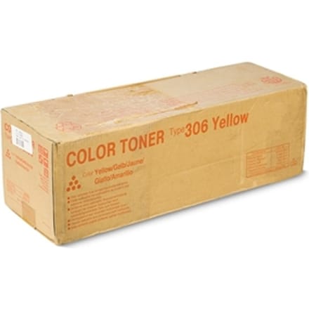 Ricoh type 306 toner cartridge geel (origineel)
