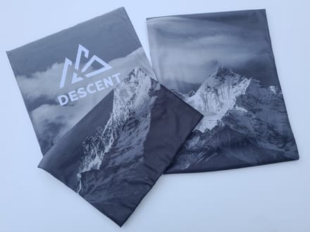 Descent - Nekwarmer - Fleece - Clouded - Wintersport - Buff - Sjaal - Microfiber - Ski - Snowboard