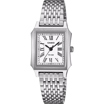 Casio Casio Collection LTP-B190D-7BVER Horloge - Staal - Zilverkleurig - Ø 24 mm