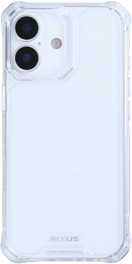 Rixus Armor-X Anti Shock Case For Apple iPhone 17 Transparant
