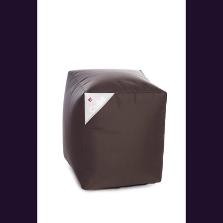 Poef zitzak Cube's Brown Sit On It ....and Joy !!