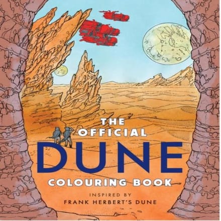 Het Officiële Dune Kleurboek van Frank Herbert Paperback Boek 9781399620093