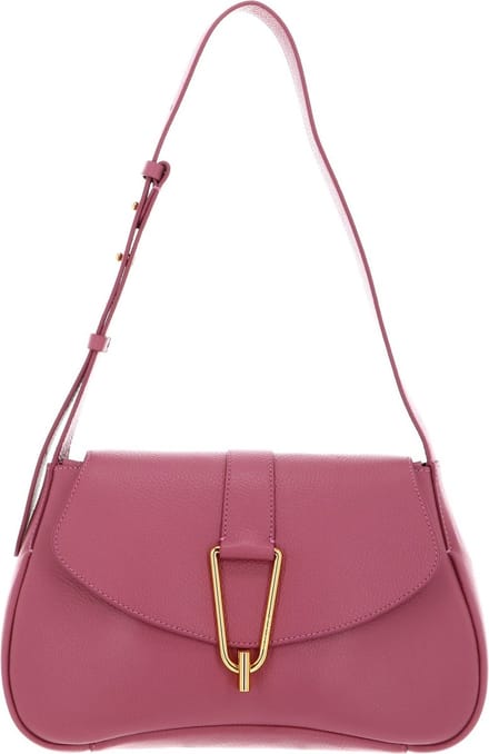 COCCINELLE Schoudertas Coccinelle Himma Handbag Grained Leather Pulp Pink Paars
