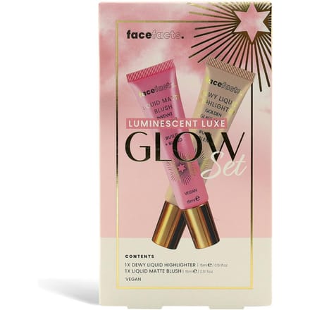 Face Facts Luminescent Luxe Glow Set 2 st