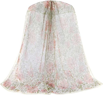 Signare - Sjaal - 100% pure zijde – Honeysuckle – Kamperfoelie – May Morris