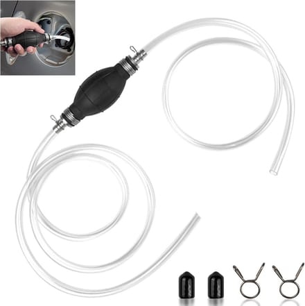 Brandstofhandpomp 10 mm met 2 meter slang