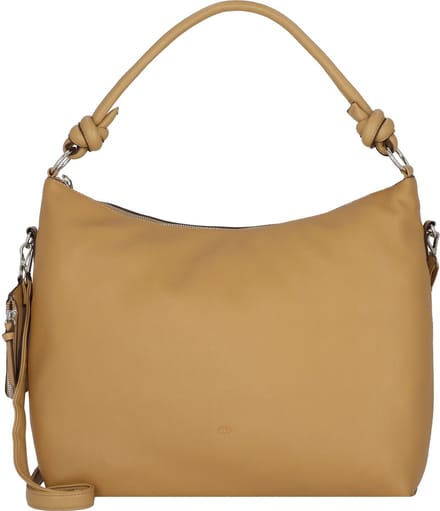 TOM TAILOR Schoudertas Hannah Hobo Bag Camel Lichtbruin