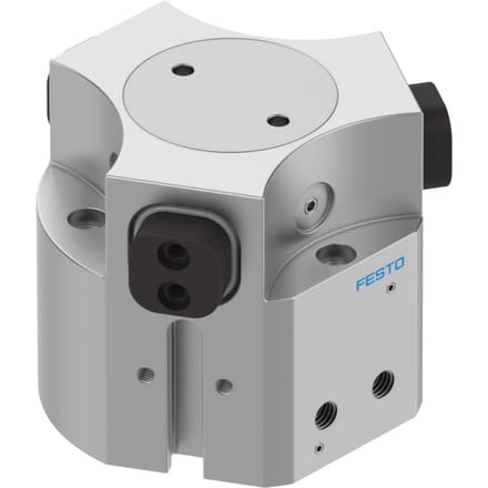 Festo Driepuntsgrijper 4mm Slag - Bouwgrootte 35 Dubbelwerkend - 1163038