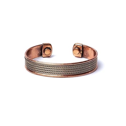 Armband - Yogi & Yogini - Koper - Vier koorden