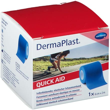 Hartmann Dermaplast Quick Blue 6cmx2m 1 Pleister