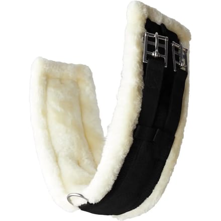 Neopreen dressuursingel met nepbont Horze Tartu
