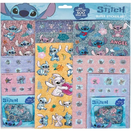 Lilo & Stitch sticker set - 500 stuks