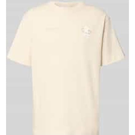 relaxed fit t-shirt van pure katoen model 'MAARKOS'