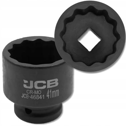 JCB - Klusgereedschap - Nasadki - 41mm - 12-kant