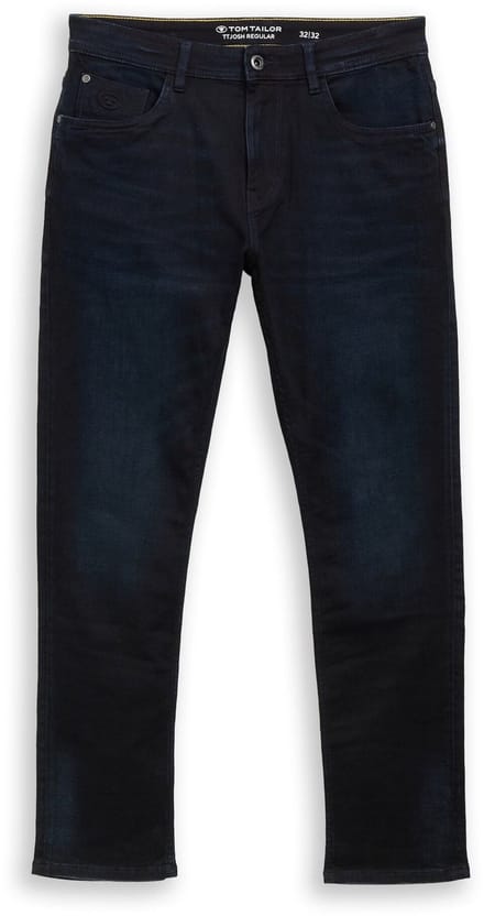 Tom Tailor - TTJOSH REGULAR SLIM jeans - Maat 30/34 - dark stone blue black denim