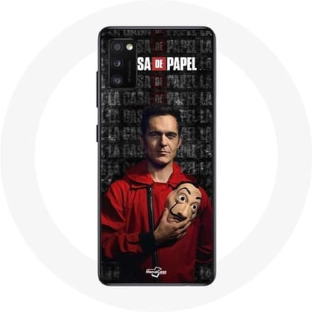 Samsung Galaxy A41 hoesje La Casa De Papel Berlin Masker
