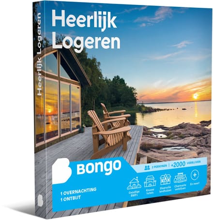 Bongo Bon -Heerlijk Logeren- Cadeaukaart