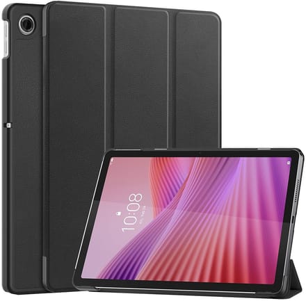 Cazy tablet Hoes geschikt voor Lenovo Tab - TriFold Bookcase - Zwart