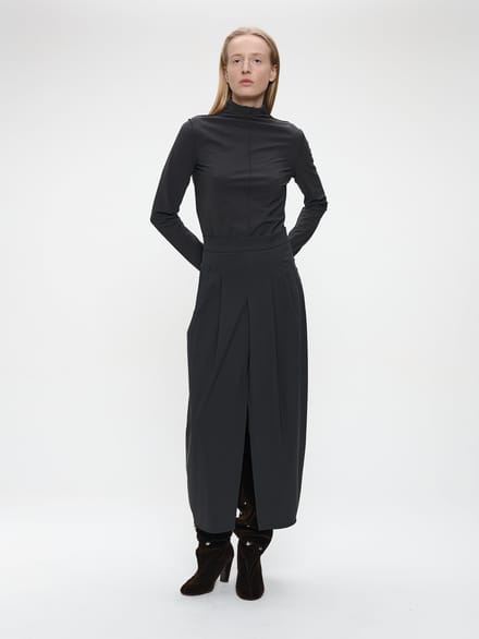 Jack skirt technical jersey | Grey - Grey / S