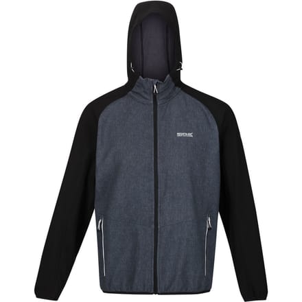 Regatta Heren Arec III Jas (Asgrijs Mergel/Zwart)
