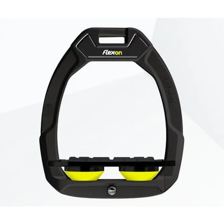 Veiligheidssporen Plat Grip Zwart/Zwart/Geel Flex-On Safe-On