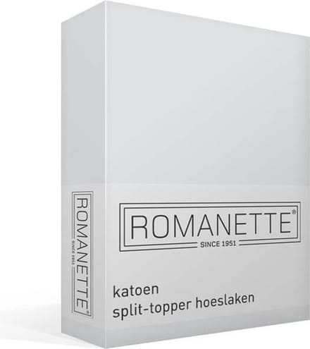 Luxe Splittopper Katoen