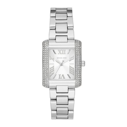Michael Kors MK4642 vierkant horloge met zirkonia's