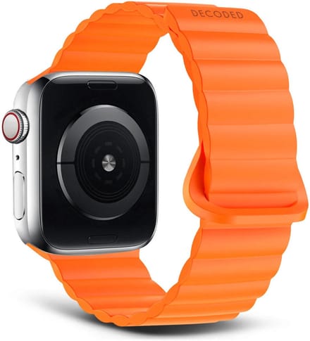 Decoded Silicone Magnetic Traction Loop Strap Lite Apricot - 45/44/42mm