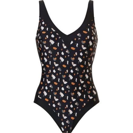 Pastunette Beach - Spots - Corrigerend Badpak - Zwart - Maat 40