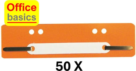 Snelhechtstrip Office Basics - PP - 50 stuks - Oranje