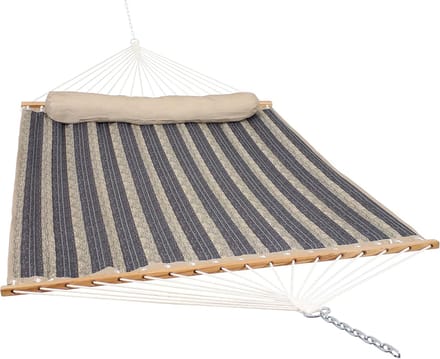 Stoffen Hangmat - Twee Persoons - Ontspannen Buiten - Zware Capaciteit - 319 x 14 Meter - Berghelling