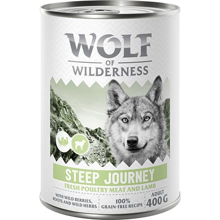 Wolf of Wilderness Adult 'Expedition' 6 x 400 g