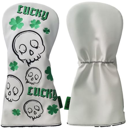 Legend Driver Headcover Lucky Wit Groen