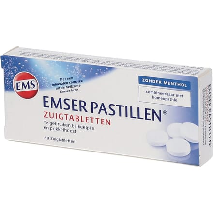 Rhinicur Emser Pastillen® Zuigtabletten Zonder Menthol 30