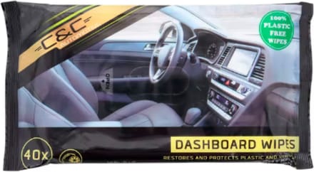 Schoonmaak doekjes auto - schoonmaak doekjes - 40 stuks - doekjes- dashboard wipes