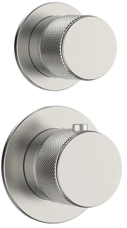 DutchLine Thermostatische Douchekraan Geborsteld Staal