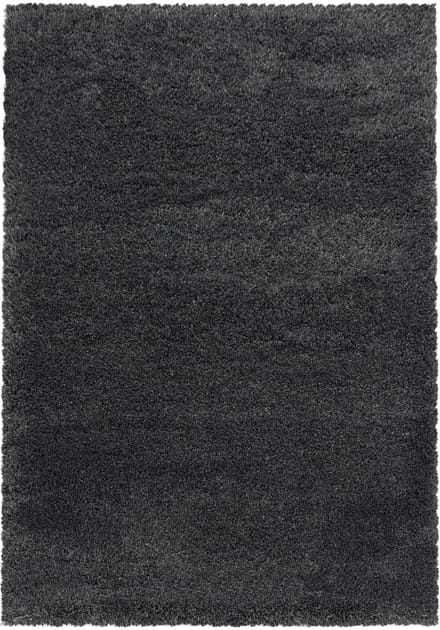 Extra hoogpolig shaggy vloerkleed Fluffy - grijs - 120x170 cm