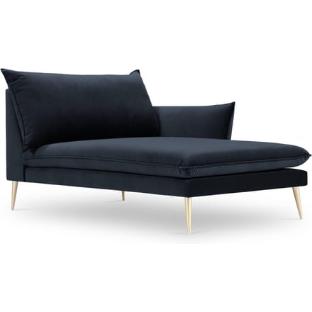 Chaise Longue Elio rechts velvet | Milo Casa