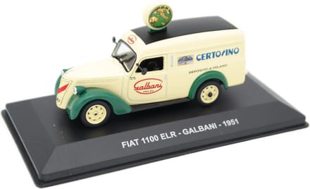 Fiat 1100 ELR GALBANI 1951 1:43