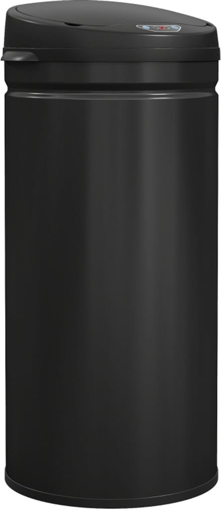Sensor Afvalemmer - 42L - Soft Close Contactloos - RVS - Zilver