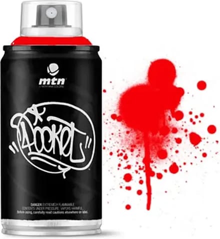 MTN Pocket spuitverf - Lichtrood - 150ml