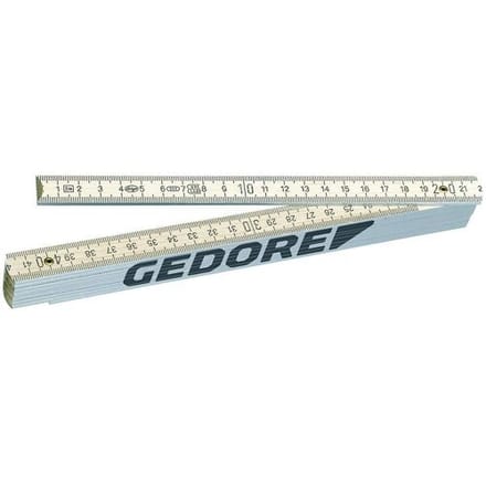 Gedore 4533-2 1837087 Duimstok 2 m Hout