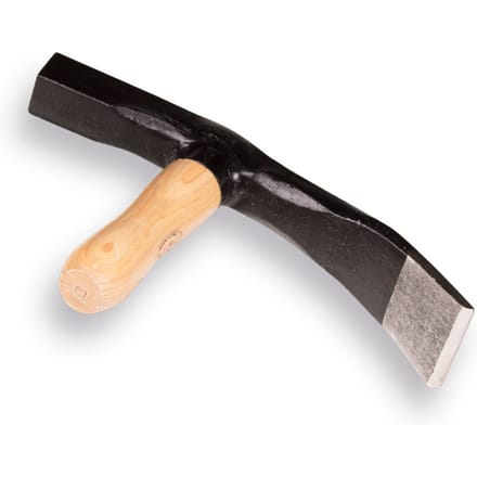 Straathamer Brabant 7 cm | houten steel | kort