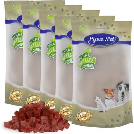 5 kg Lyra Pet® eendenborstblokjes