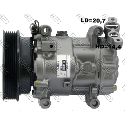 Compressor airconditioning TEAMEC 8600117