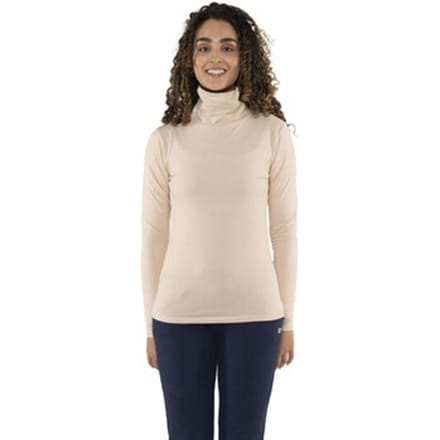 T-Shirt Lange Mouw Leone 1947 Woman High Collar Never Without