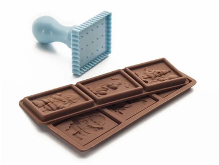 Ibili Petit Choc-vormen Voor Kinderen Bruin