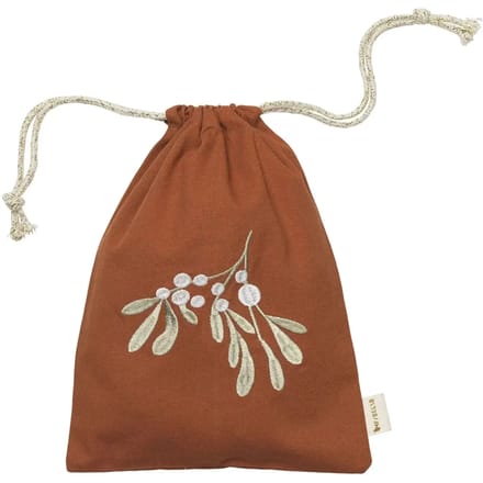 Geschenktas Fabelab Mistletoe embroidery