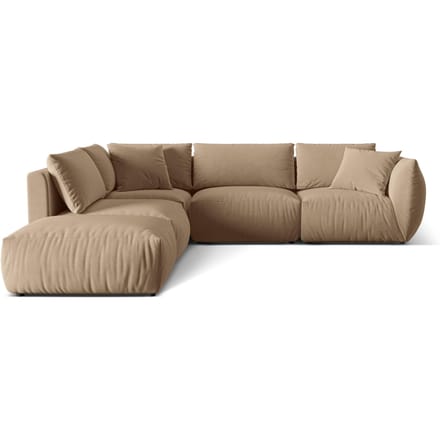 Hoekbank Christ 4-zits rechts velvet | Micadoni