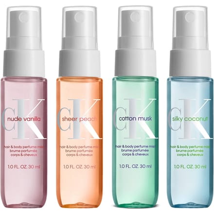 Calvin Klein Hair & Body Mist Travel Set 4 x 30ml
